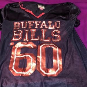 PINK/VS Buffalo Bills Jersey Shirt - Medium